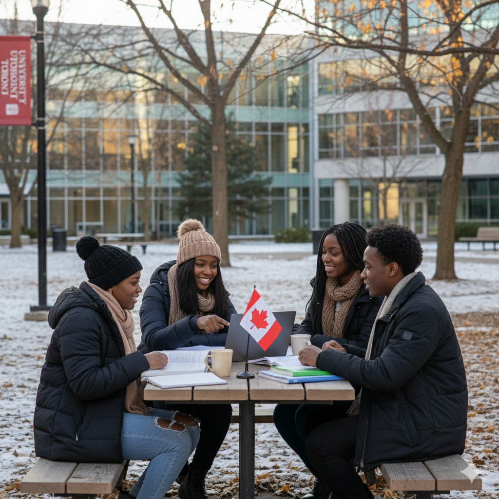 Students in Canada